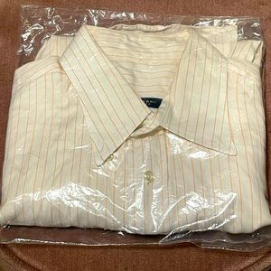 BURBERRY Long Sleeve Button Up Dress Shirt NWT made in USA